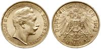 20 marek 1911 A, Berlin, złoto 7.96 g, piękne, A