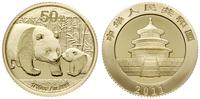 50 yuanów 2011, Misie Panda, złoto 3.11 g, wyśmi
