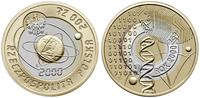 200 złotych 2000, Warszawa, Rok 2000, złoto/sreb