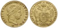dukat 1842 E, Karlsburg, złoto 3.47 g, Fr. 481 v