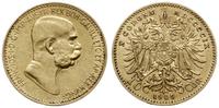 10 koron 1909, Wiedeń, złoto 3.37 g, Fr. 512