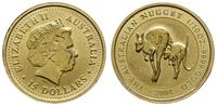 15 dolarów 2004, Australian Nugget, złoto próby 