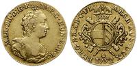 souverain d'or 1752, Antwerpia, złoto 5.49 g, za