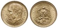 2 1/2 peso 1945, NOWE BICIE, złoto 2.09 g, Fr. 1