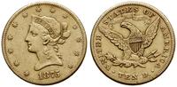 10 dolarów 1875 CC, Carson City, typ Liberty Hea