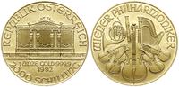 2.000 szylingów 1992, Wiedeń, złoto 31.12 g prób