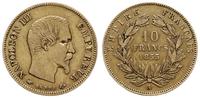 10 franków 1855/A, Paryż, złoto 3.20 g, Gadoury 