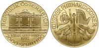 2.0000 szylingów 1992, Wiedeń, złoto 31.14 g pró