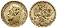 5 rubli 1902 AP, Petersburg, złoto 4.29 g, Fr. 1