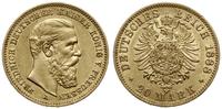 20 marek 1888 A, Berlin, złoto 7.94 g, AKS 119, 