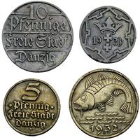 5 fenigów 1923 i 1932 10 fenigów 1923 i 1932, ra