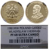 2.000 złotych 1981, Warszawa, Władysław I Herman