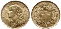 20 franków 1947 B, Berno, typ Vreneli, złoto 6.4