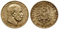 10 marek 1877 C, Frankfurt, złoto 3.93 g, AKS 11