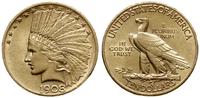 10 dolarów 1908, Filadelfia, typ Indian Head wit