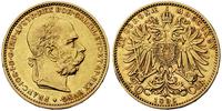 20 koron 1895, złoto 6.76 g