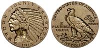 5 dolarów 1915, Filadelfia, złoto 8.33 g, Fr. 14