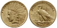 10 dolarów 1909, Filadelfia, Indian head to left