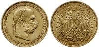 20 koron 1894, Wiedeń, złoto 6.76 g, Her. 330, F