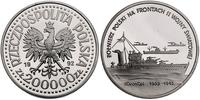 200.000 złotych 1992, Warszawa, Konwoje, srebro,