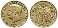 20 lirów 1809, Mediolan, złoto 6.41 g, Fr. 7