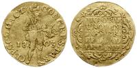 dukat 1803, Geldria, złoto 3.43 g, Delm, 1171a, 