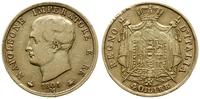 40 lirów 1808 M, Mediolan, złoto 12.81 g, Fr. 5,