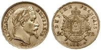 20 franków 1861 A, Paryż, złoto 6.44 g, Fr. 573,