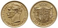 10 koron 1909, Kopenhaga, złoto 4.47 g, Fr. 298,