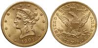 10 dolarów 1901, Filadelfia, Liberty Head, złoto