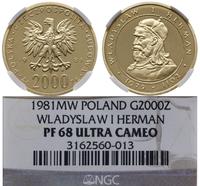 2.000 złotych 1981, Warszawa, Władysław I Herman