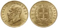 20 lirów 1865, Turyn, złoto 6.45 g, F. 11