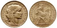 20 franków 1905, Paryż, złoto 6.44 g, Fr. 596.a,