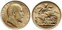 funt 1909, Londyn, złoto 7.98 g, Fr. 400, Seaby 