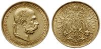 20 koron 1893, Wiedeń, złoto 6.75 g, Fr. 504