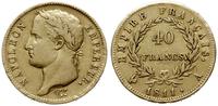 40 franków 1811 A, Paryż, złoto 12.82 g, Fr. 505