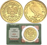 500 złotych 1997, Warszawa, Orzeł bielik, moneta