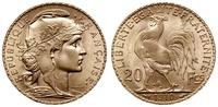 20 franków 1910, Paryż, złoto 6.45 g, Fr. 596.a,