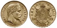 20 franków 1866 A, Paryż, złoto 6.45 g, bardzo ł