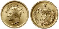 pahlavi 1350 SH (AD 1971), złoto 8.10 g, pięknie