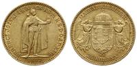 20 koron 1893 KB, Kremnica, złoto 6.75 g, Fr. 25