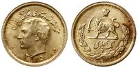 1 pahlavi 1350 SH (AD 1971), złoto 8.11 g, piękn