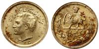 1 pahlavi 1350 SH (AD 1971), złoto 8.11 g, menni