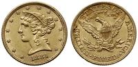 5 dolarów 1881, Filadelfia, typ Liberty Head, zł