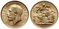 1 funt 1912, Londyn, złoto 7.99 g, pięknie zacho