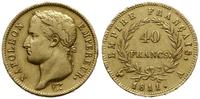 40 franków 1811 A, Paryż, złoto 12.86 g, Fr. 505