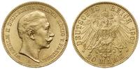 20 marek  1901 A, Berlin, złoto 7.97 g, AKS 124,