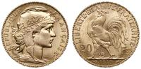 20 franków 1910 , Paryż, typ Marianna, złoto 6.4