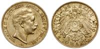 10 marek 1910 A, Berlin, złoto 3.96 g, resztki p