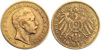 10 marek 1890, złoto 3.93 g